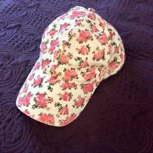 Rue 21 Floral Ball Cap, Never Worn